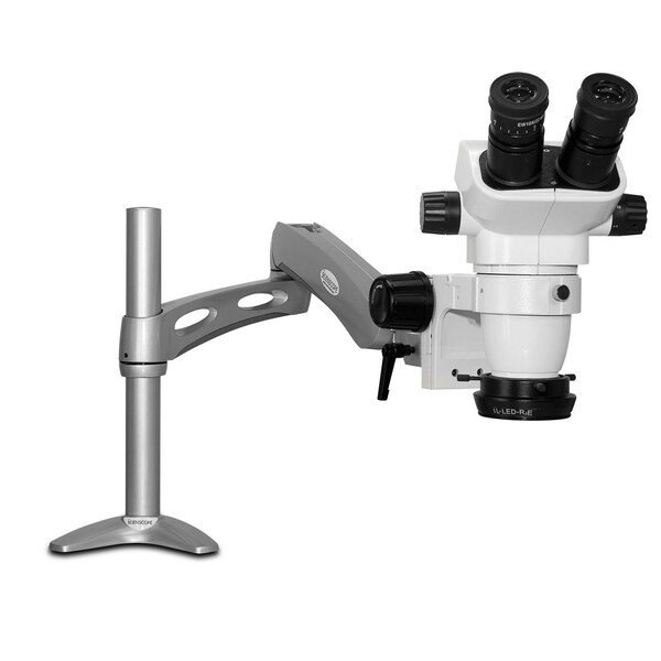 SSZ Stereo Zoom Microscope With Low-Profile LED On Articulating Arm